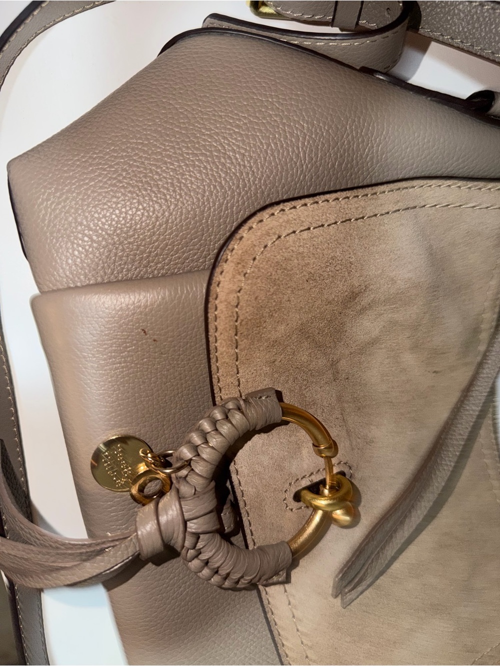 See by Chloe Joan Handbag - small in grey color - Picture 8 of 15